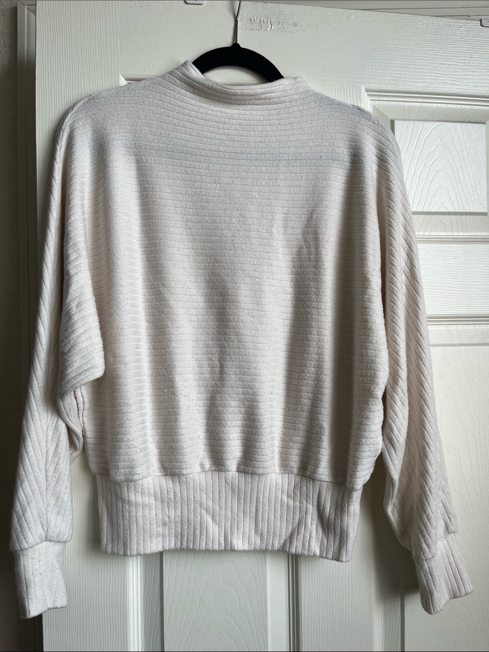 Madewell Mockneck Dolman-Sleeve Top